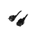 Kabel zasilający Manhattan IEC320 Schuko / C19 16A 2,5m czarny - 1468169