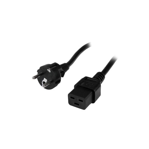 Kabel zasilający Manhattan IEC320 Schuko / C19 16A 2,5m czarny - 1468169
