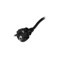 Kabel zasilający Manhattan IEC320 Schuko / C19 16A 2,5m czarny - 1675284