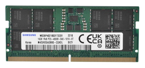 Samsung SO-DIMM 16GB DDR5 1Rx8 4800MHz PC5-38400 M425R2GA3BB0-CQK - 1687791