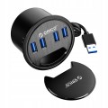 Hub USB Orico DESK-4U-BK-BP biurkowy 4 x USB 3.1 - 1065444