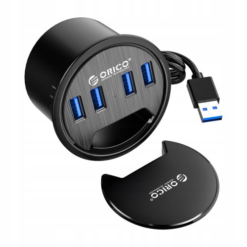 Hub USB Orico DESK-4U-BK-BP biurkowy 4 x USB 3.1 - 1065444