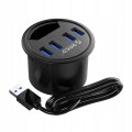 Hub USB Orico DESK-4U-BK-BP biurkowy 4 x USB 3.1 - 1065446