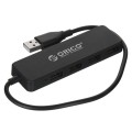 Hub USB Orico FL01-BK-BP 4 porty USB-A, USB 2.0 - 1065197