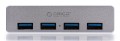 Hub USB Orico MH4PU-SV-BP przykręcany, 4 porty USB 3.1 Gen 1 - 1065200