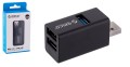 Hub USB Orico MINI-U32L-BK-BP 3 porty USB-A 3.0 + 2.0 aluminium - 1483933