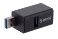 Hub USB Orico MINI-U32L-BK-BP 3 porty USB-A 3.0 + 2.0 aluminium - 1483934