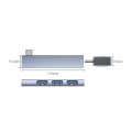 Hub USB-C Orico AH-W13-GY-BP 3*USB-A bez kabla 5 Gbps - 1491931