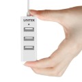 Hub USB Unitek Y-2146 4xUSB 2.0 mini biały - 738482
