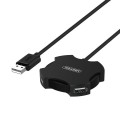 Hub USB Unitek Y-2178 4x USB 2.0 micro - czarny - 968511