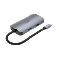 Hub USB-C Unitek D1051A 1x USB 3.1, VGA, 2x HDMI, PD - 782144
