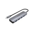 Hub USB-C Unitek H1107A 4x USB 3.1 Gen 1, microUSB aktywny - 782156