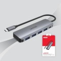 Hub USB-C Unitek H1107B 4x USB 3.1 Gen 1, PD 100W - 878050