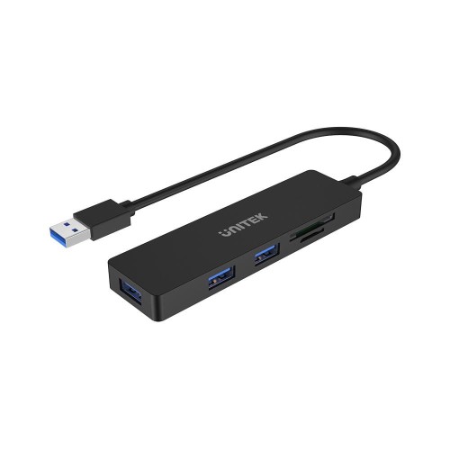 Hub USB Unitek H1108A 3xUSB 3.1 GEN 1, SD/microSD - 928453