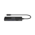 Hub USB-C Unitek H1108B 3x USB 3.1 Gen 1, SD/microSD - 782133