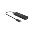 Hub USB-C Unitek H1108B 3x USB 3.1 Gen 1, SD/microSD - 782134