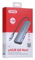 Hub USB-C Unitek H1107Q 3.1, 2x USB-A, 2x USB-C, 5Gbps - 1503216
