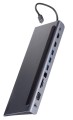 Hub USB-C Unitek D1022B 11 w 1, USB-C, RJ45, MST, 100W PD - 1503223