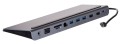 Hub USB-C Unitek D1022B 11 w 1, USB-C, RJ45, MST, 100W PD - 1503220