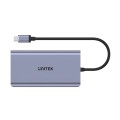 Hub USB-C Unitek D1019B 3.1 8w1, Power Delivery 100W - 1430007