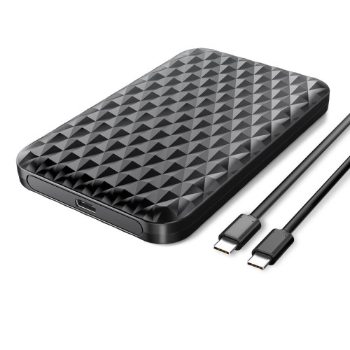 Obudowa na dysk Orico 2520C3-CX-BK-EP HDD/SSD 2,5", USB-C 3.1, 5Gbps - 986147