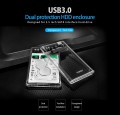 Obudowa na dysk Orico 2139U3-CR-EP HDD/SSD 2,5" USB 3.1, 5 Gbps, clear - 1690725