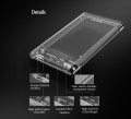 Obudowa na dysk Orico 2139U3-CR-EP HDD/SSD 2,5" USB 3.1, 5 Gbps, clear - 1690730