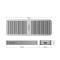 Obudowa na dysk Orico M223C3-G4-GY-BP na dysk zewnętrzny, SSD M.2 NVMe, alu, USB 3.2 2x2 20 Gbps - 1540330