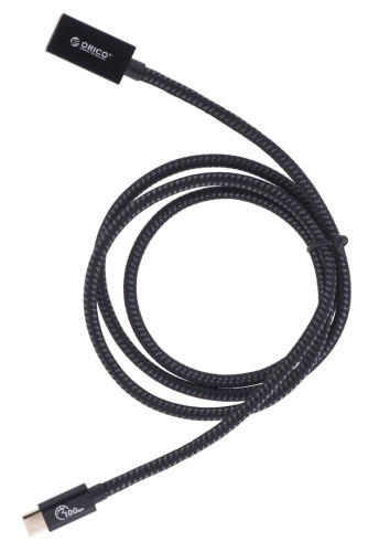 Kabel USB Orico CAF31-10-BK-BP USB-C - USB-A (M-F) 3.1, 10Gbps, PD 60W - 1488546