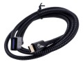 Kabel USB Orico CAF31-10-BK-BP USB-C - USB-A (M-F) 3.1, 10Gbps, PD 60W - 1483135
