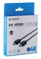 Kabel HDMI Orico HD501-20-BK-BP HDMI 2.0 oplot 4K 2m - 1038461