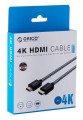 Kabel HDMI Orico HD501-20-BK-BP HDMI 2.0 oplot 4K 2m - 1156871