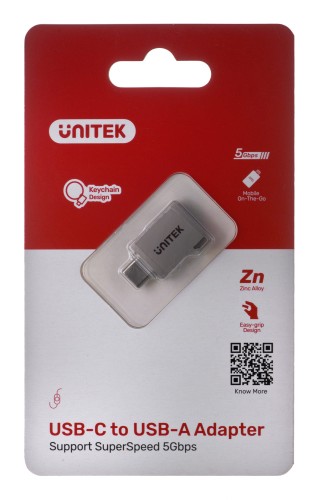 Adapter Unitek A1025GNI USB-C - USB-A 3.1 Gen1, M/F - 1164488