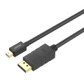 Kabel DisplayPort 1.2 Unitek Y-C611BK miniDisplayPort/DisplayPort M/M 2m - 738767