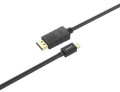 Kabel DisplayPort 1.2 Unitek Y-C611BK miniDisplayPort/DisplayPort M/M 2m - 738769