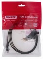 Kabel HDMI Unitek C11063BK-1.5M High Speed 2.0, 4K 60Hz, płaski, 1,5m - 1038410