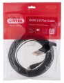 Kabel HDMI Unitek C11063BK-5M High Speed 2.0, 4K 60Hz, płaski, 5m - 1038631