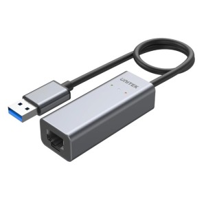 Kabel adapter Unitek U1313B USB-A — RJ45 2.5 Gbit Ethernet 0,3m