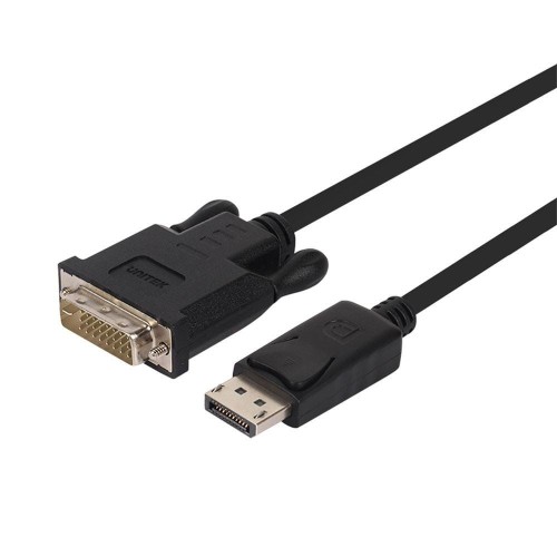 Kabel adapter Unitek Y-5118BA Displayport - DVI-D M/M 1,8m - 852184