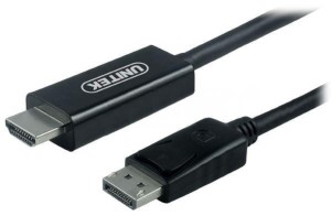 UNITEK ADAPTER DP - HDMI, M/M, 1,8M, Y-5118CA