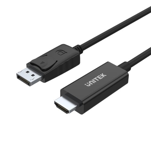 Kabel przejściówka Unitek Y-5118CA Displayport to HDMI 1,5m - 738751