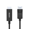 Kabel przejściówka Unitek Y-5118CA Displayport to HDMI 1,5m - 1150307