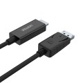 Kabel przejściówka Unitek Y-5118CA Displayport to HDMI 1,5m - 1150306
