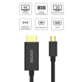 Kabel adapter Unitek V1152A miniDP - HDMI, 4K 30Hz, kabel 2m - 1038098