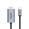 Kabel adapter Unitek V1409A USB-C - DP 1.2 4K@60Hz, 1,8m - 941829