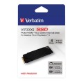 Dysk SSD Verbatim Vi7000G 4TB M.2 PCIe Gen4 NVME 2280 (7000/6400 MB/s) - 1692489