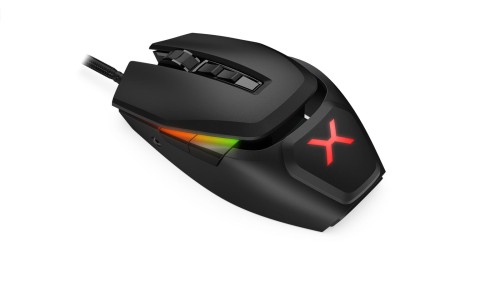 Mysz przewodowa KRUX BOT RGB optyczna Gaming czarna - 1694669