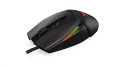 Mysz przewodowa KRUX BOT RGB optyczna Gaming czarna - 1694675