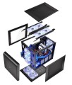 Obudowa Thermaltake Core V21 CA-1D5-00S1WN-00 (Micro ATX, Mini ITX; kolor czarny) - 771537