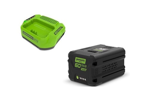 60V Zestaw ładowarka 2A + akumulator 4Ah GREENWORKS GSK60B4 - 2933807 - 995902